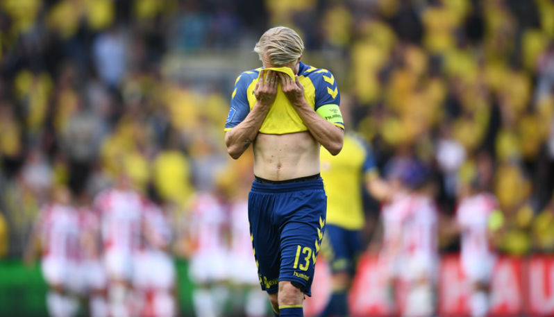 De virtual campe&atilde;o, o Brondby protagonizou a maior refugada da temporada europeia