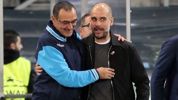 Guardiola: “Gostaria de Sarri na Premier League. Ver seu time jogar é um espetáculo”