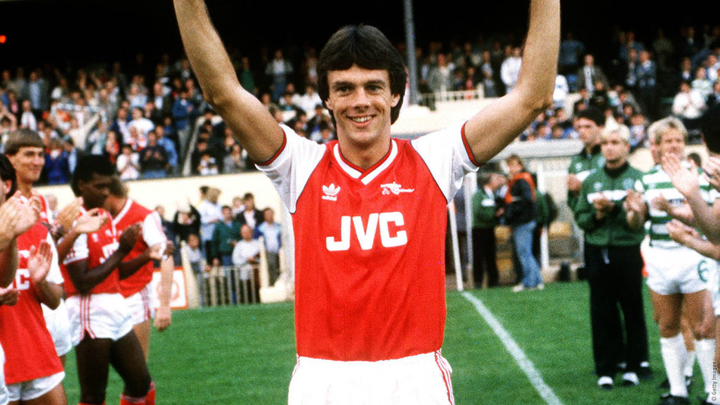 [It&rsquo;s A Goal] Os 60 anos de David O&rsquo;Leary, recordista em partidas pelo Arsenal