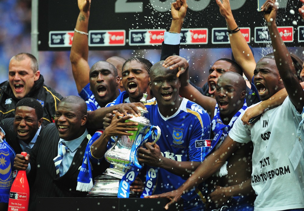 Hoje na terceirona, há uma década o Portsmouth conquistava a FA Cup cheio de medalhões