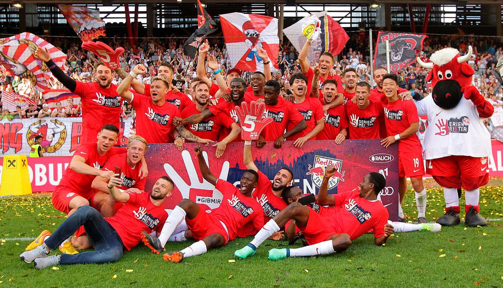 Depois da epopeia na Liga Europa, Salzburg se reafirma com o in&eacute;dito penta na &Aacute;ustria