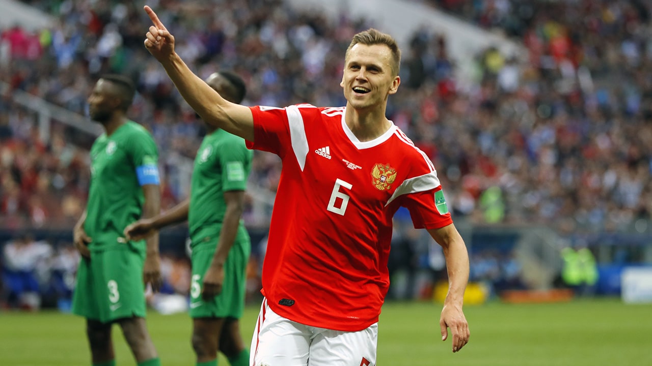 Cheryshev j&aacute; foi promessa, demorou a vingar, mas brilhou de forma intensa na abertura da Copa