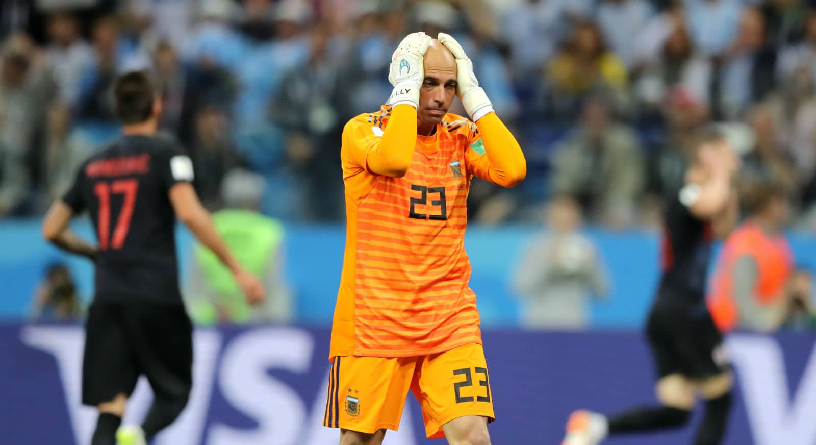 O fardo recai sobre Caballero por uma oportunidade que n&atilde;o parecia merecer