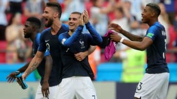 O acaso ajudou a Argentina, mas sua defesa foi frágil demais para a velocidade da França