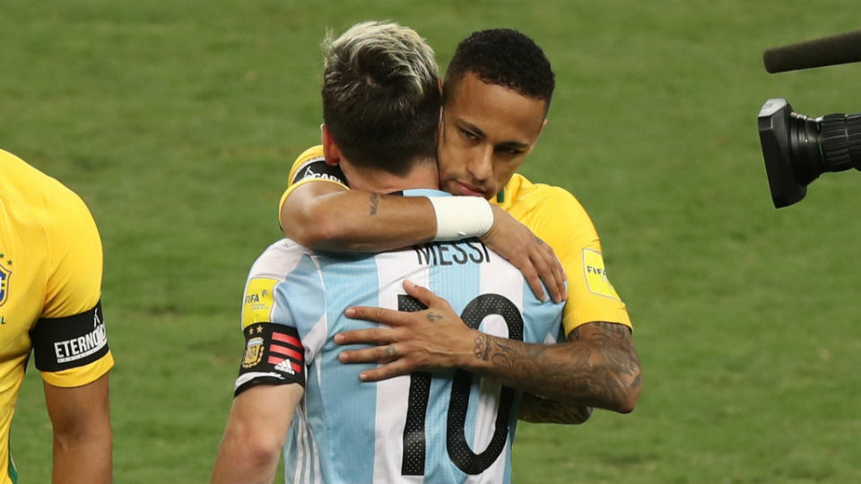 Cada gol de Messi ou Neymar, at&eacute; 2020, render&aacute; 10 mil refei&ccedil;&otilde;es a crian&ccedil;as carentes na Am&eacute;rica Latina