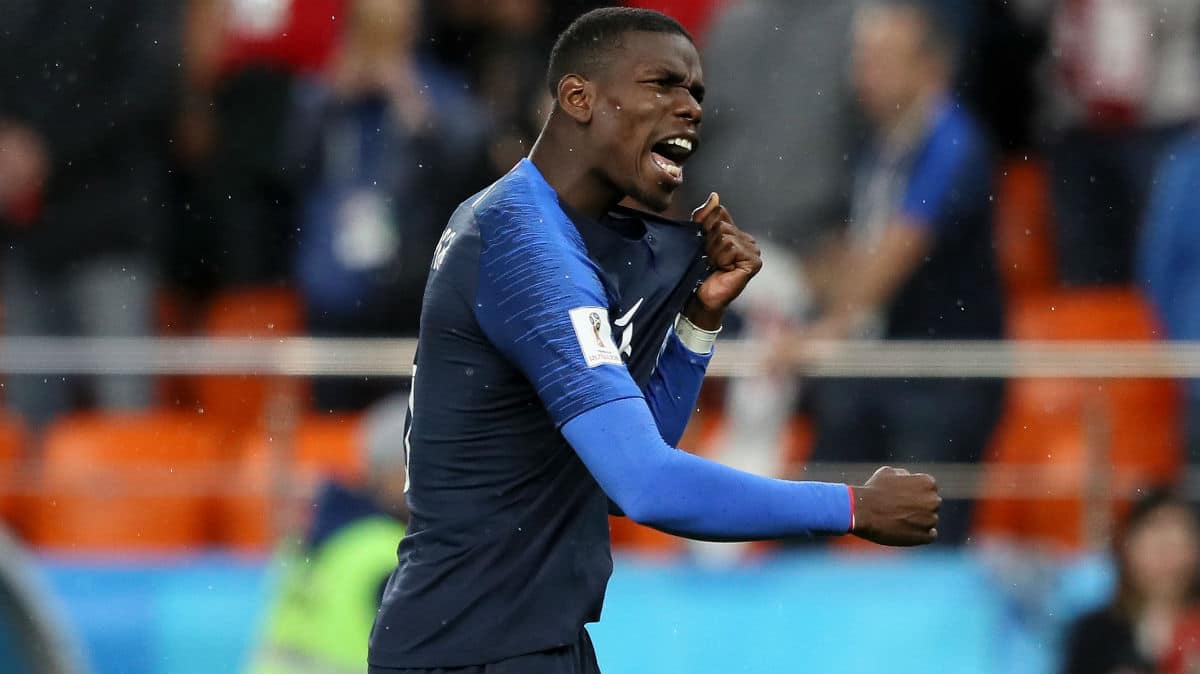 Se n&atilde;o brilhou, Pogba foi participativo como tem que ser. E voltou a decidir