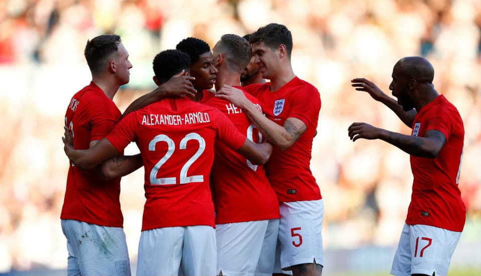 Rashford fechou a prepara&ccedil;&atilde;o da Inglaterra com um gola&ccedil;o em cima de Keylor Navas