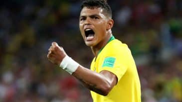 Thiago Silva coroou Copa irretocável com o gol do alívio contra a Sérvia