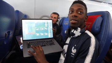 Gente como a gente: Difícil encontrar um jogador mais viciado em FM do que Dembélé