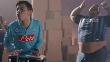 Este comercial da Indonésia pra promover a Serie A é tão doido que fica maravilhoso