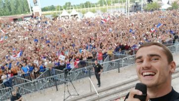 A cidadezinha onde Griezmann nasceu saiu em peso às ruas para receber seu campeão