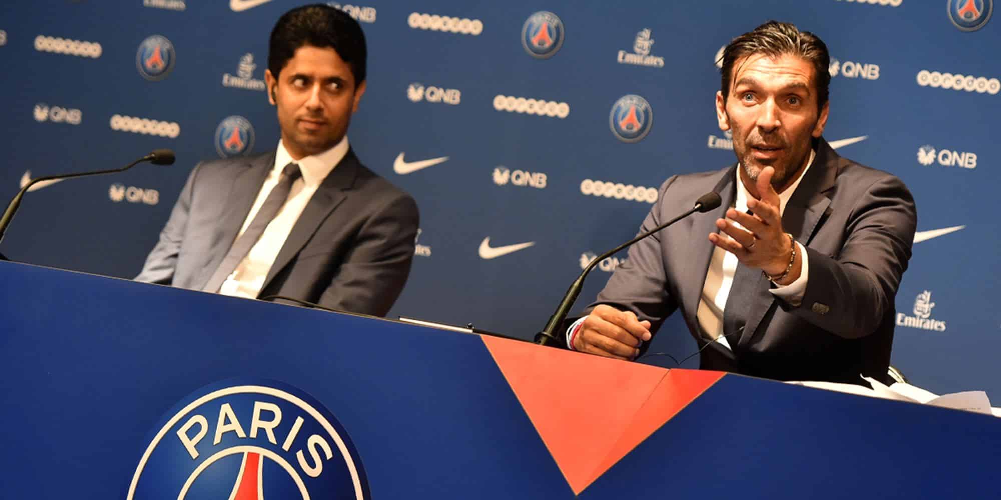 Buffon na apresenta&ccedil;&atilde;o no PSG: &ldquo;Meus 40 anos s&atilde;o como 33 para um jogador de linha&rdquo;