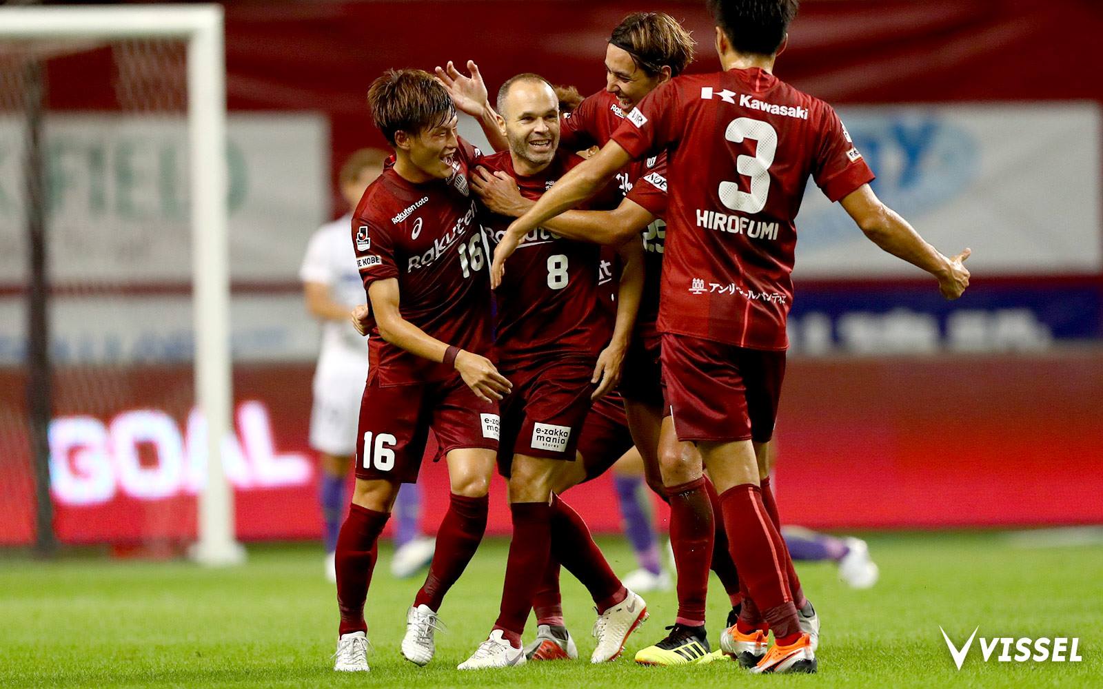 Iniesta marca outro gola&ccedil;o pelo Vissel Kobe, desta vez em um chuta&ccedil;o de fora da &aacute;rea