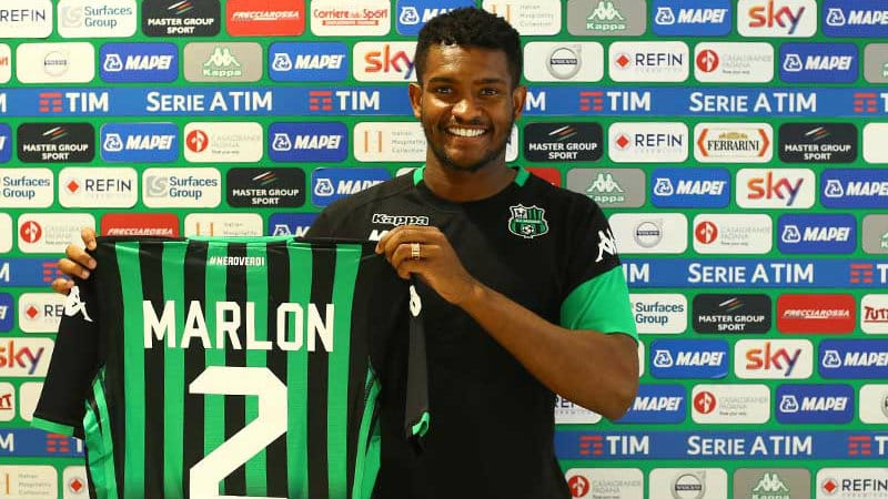 Marlon chega ao Sassuolo, mira no sucesso de Thiago Silva na It&aacute;lia e sonha com sele&ccedil;&atilde;o brasileira