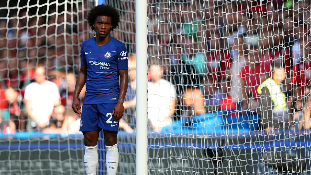 Willian: &ldquo;Futebol aqui &eacute; muito diferente do Brasil, mais agressivo, mais r&aacute;pido, n&atilde;o h&aacute; tempo de pensar&rdquo;