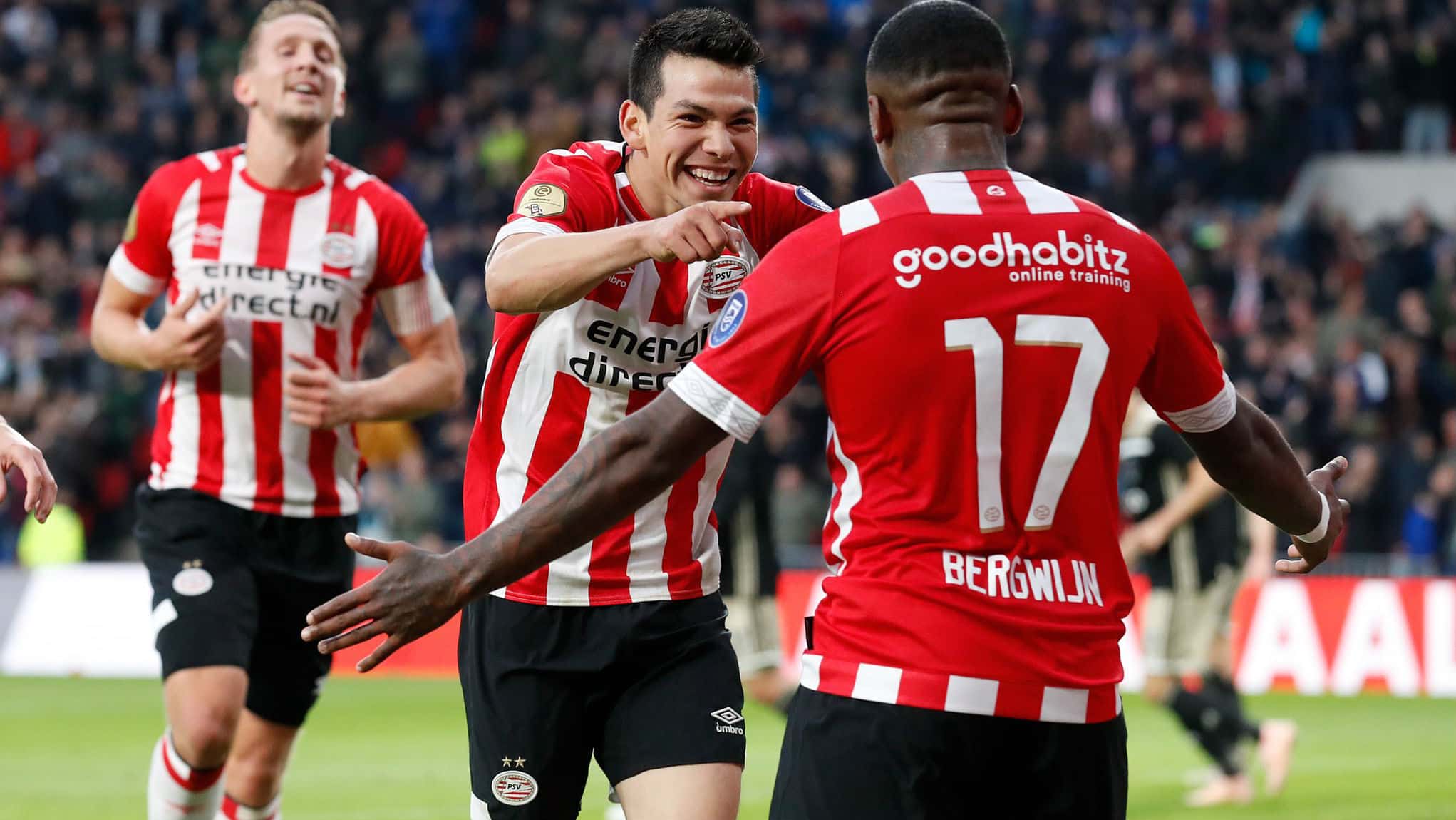 PSV atropelou o Ajax: 3 a 0, com todos os gols marcados no primeiro tempo