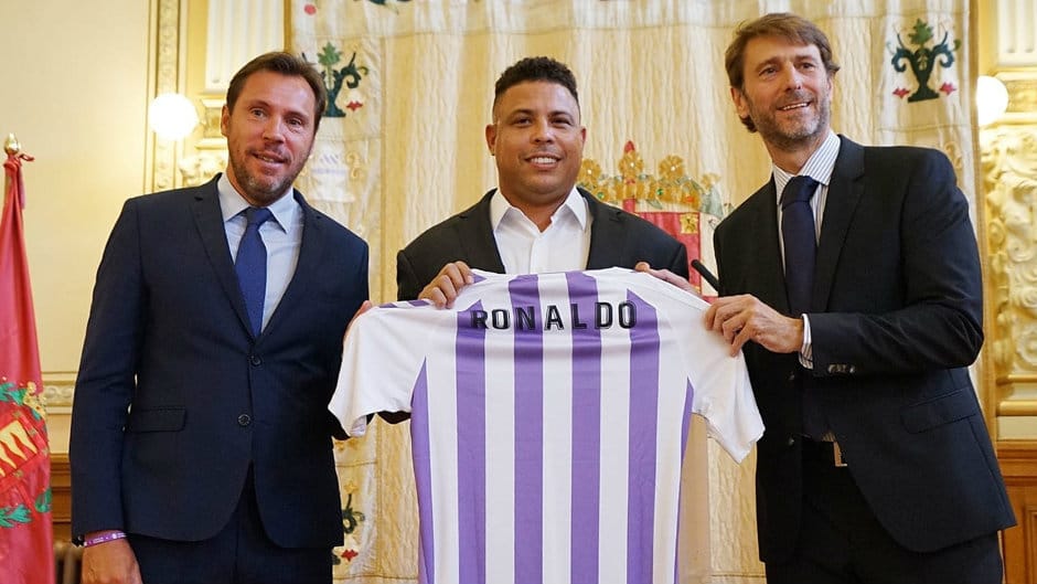 Ronaldo, novo dono do Valladolid: &ldquo;Queremos consolidar o time na primeira divis&atilde;o&rdquo;