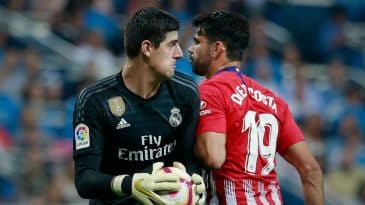 Courtois e Oblak fizeram um dérbi de grandes goleiros, segurando o zero entre Real e Atlético