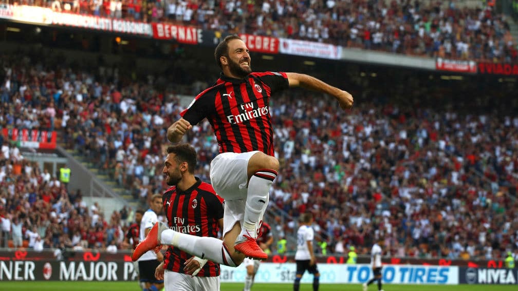 Higua&iacute;n decola: tr&ecirc;s gols nas &uacute;ltimas tr&ecirc;s partidas do Milan