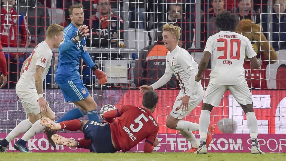 O irm&atilde;o mais novo de G&ouml;tze provocou o primeiro trope&ccedil;o do Bayern na Bundesliga