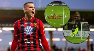 Se o Prêmio Puskás não estivesse tão sem moral, este gol de antes do meio-campo seria candidato