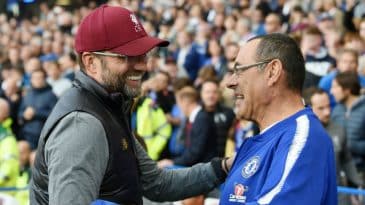 Sarri: “Sorri para Klopp na saída de campo porque eu curti a partida, foi um belo jogo”