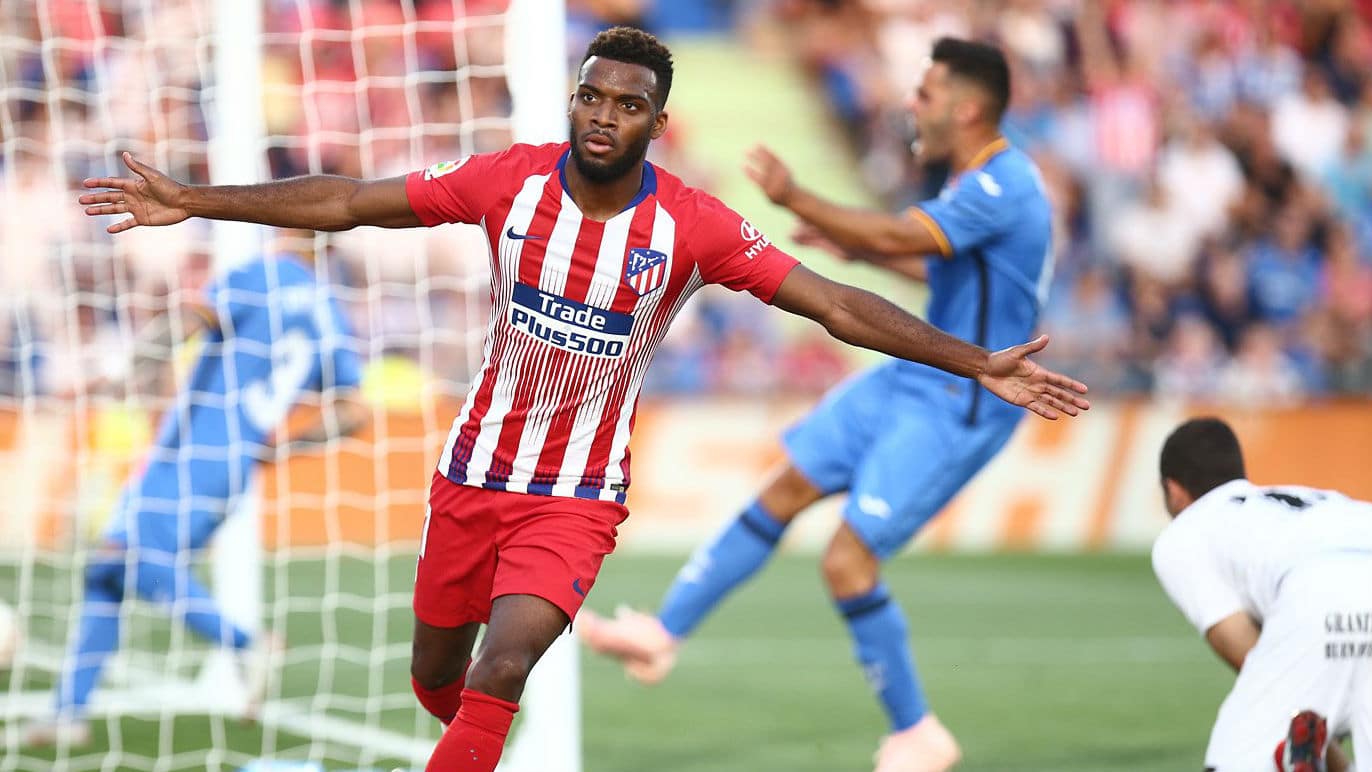 Lemar, enfim, mostrou a que veio, sendo decisivo para o Atl&eacute;tico de Madrid