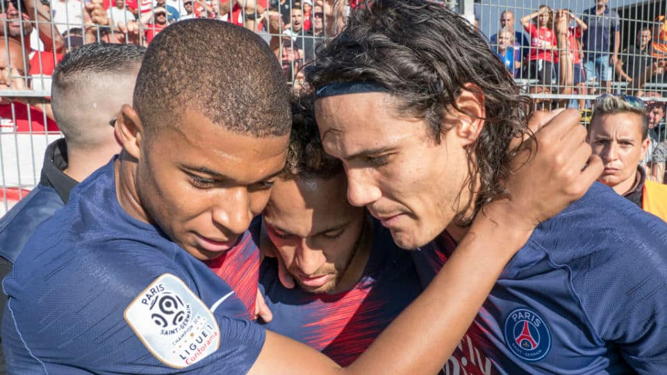 Neymar respondeu provoca&ccedil;&atilde;o na bola e, mais uma vez, Mbapp&eacute; decidiu ao PSG