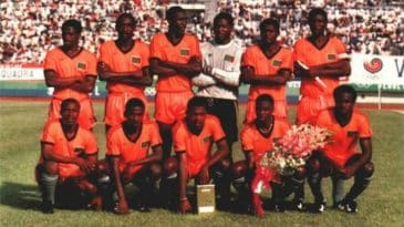 Zâmbia de 1988, que botou na roda um timaço da Itália e surpreendeu nas Olimpíadas de Seul