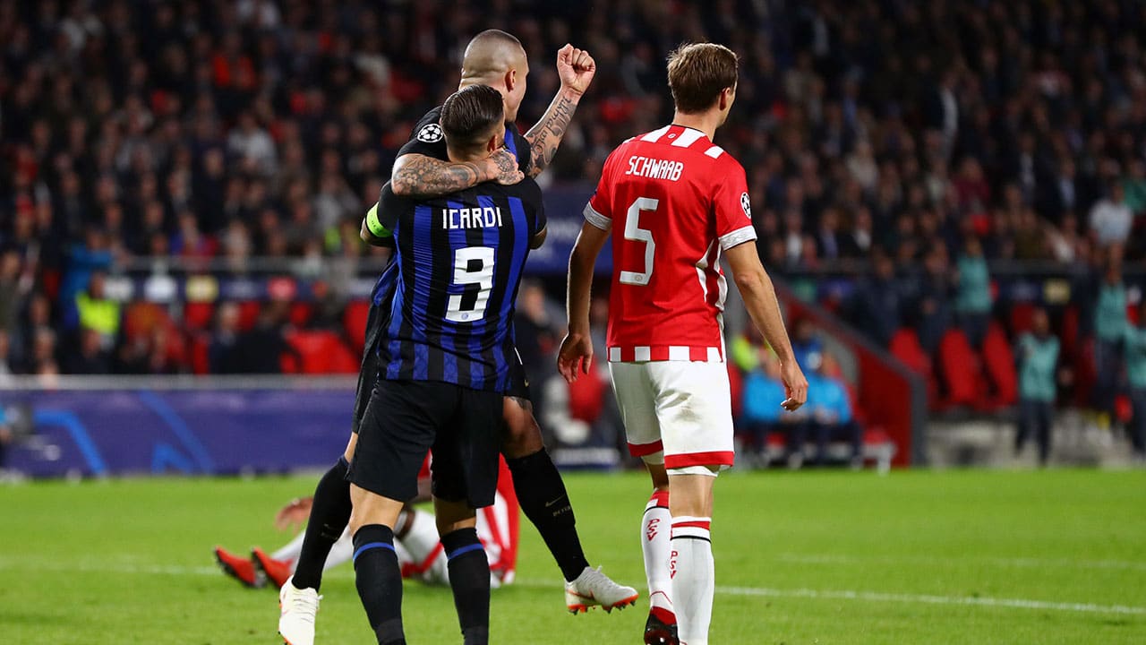 Al&eacute;m de Icardi, Inter contou com Nainggolan muito bem para chegar &agrave; segunda virada na Champions