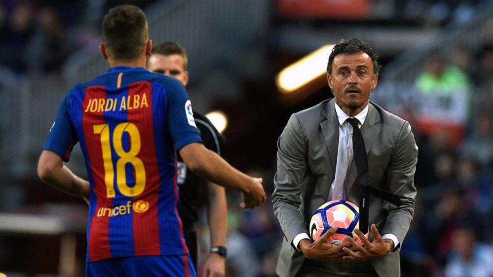Nem a excelente fase de Jordi Alba &eacute; suficiente para mudar a ideia de Luis Enrique e lev&aacute;-lo &agrave; sele&ccedil;&atilde;o