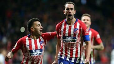 Depois da paulada na Champions, Filipe Luís anotou uma pintura para que o Atlético se redimisse