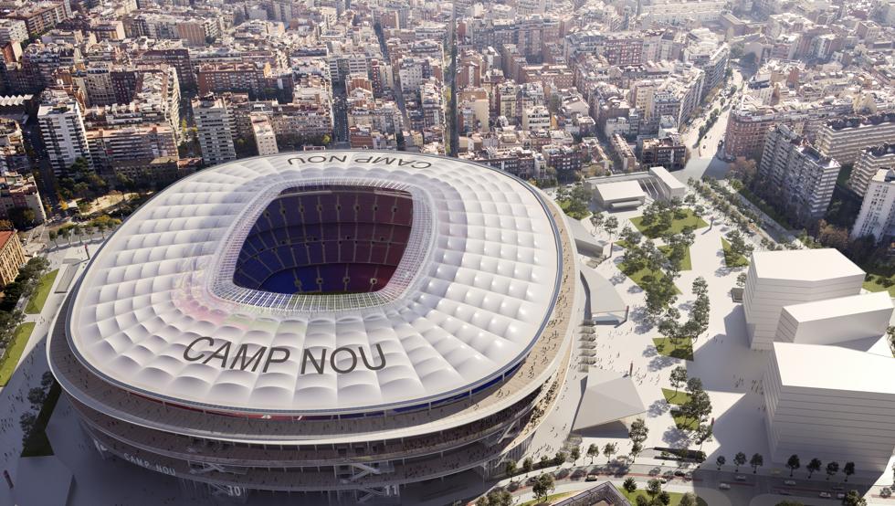 O Barcelona apresentou o projeto de moderniza&ccedil;&atilde;o de suas instala&ccedil;&otilde;es, sobretudo do Camp Nou