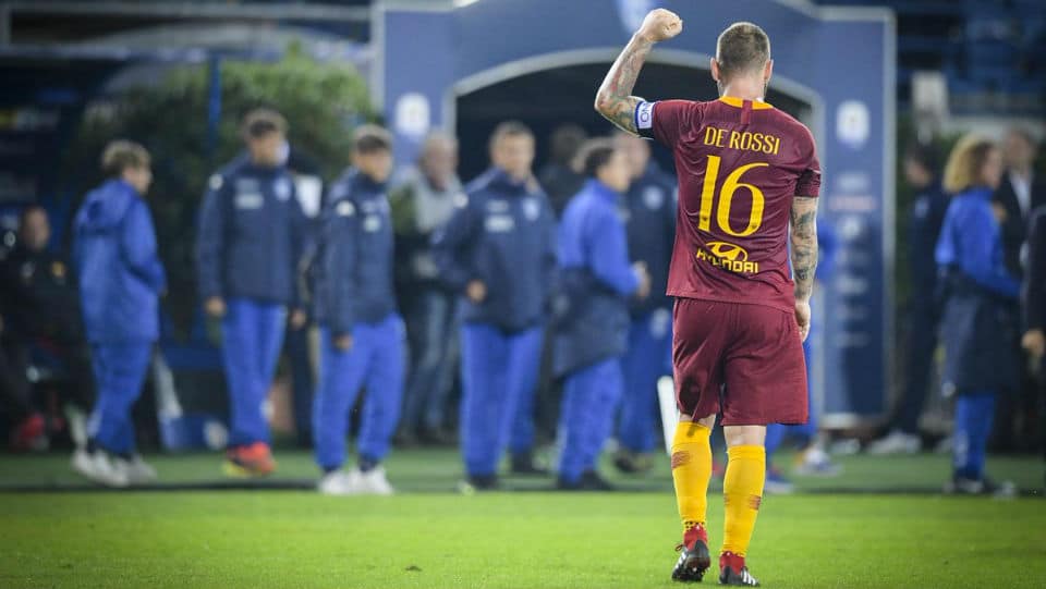 A Roma continua subindo na Serie A e, apesar dos sustos, venceu a terceira seguida