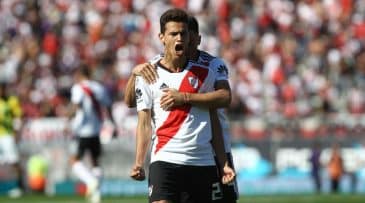 Melhor que anotar o primeiro gol como profissional é assinar uma pintura sensacional como esta