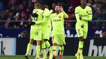 Contestado, Dembélé fez gol fundamental para empatar jogo do Barça com Atlético de Madrid
