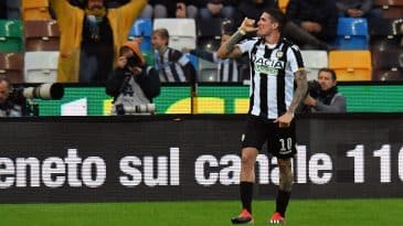 Golaço de Rodrigo De Paul dá vitória à Udinese contra inconsistente Roma