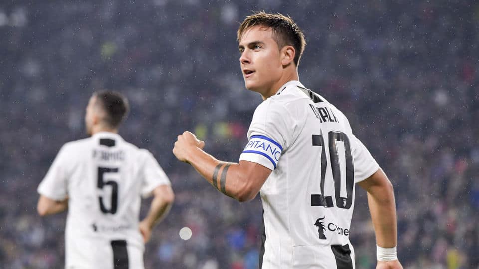 A malemol&ecirc;ncia de Dybala gerou uma pintura, al&eacute;m de mais um triunfo &agrave; Juventus