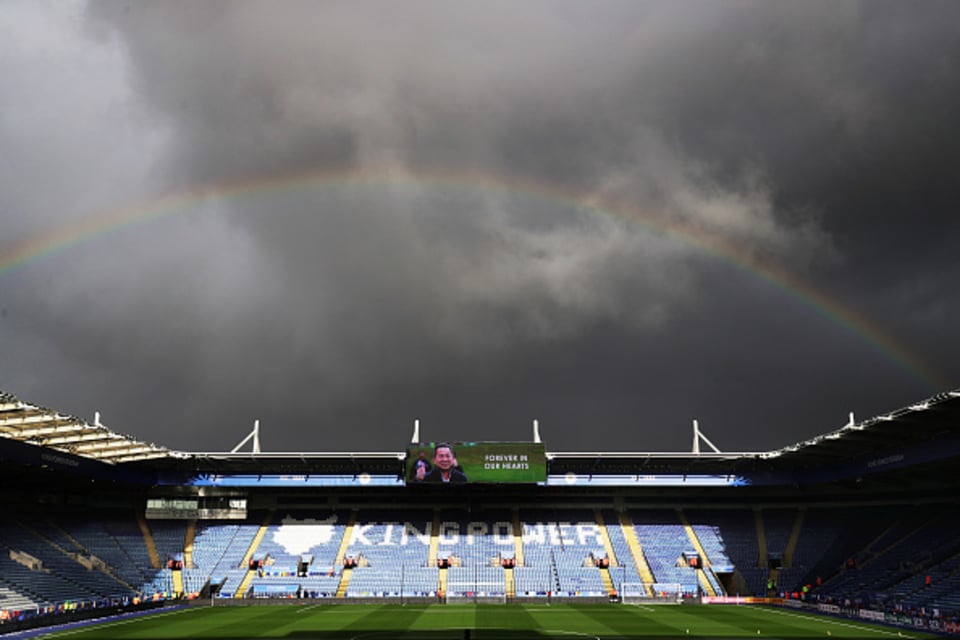 A falta que Vichai j&aacute; faz foi vista antes do 1&ordm; jogo em Leicester ap&oacute;s sua morte