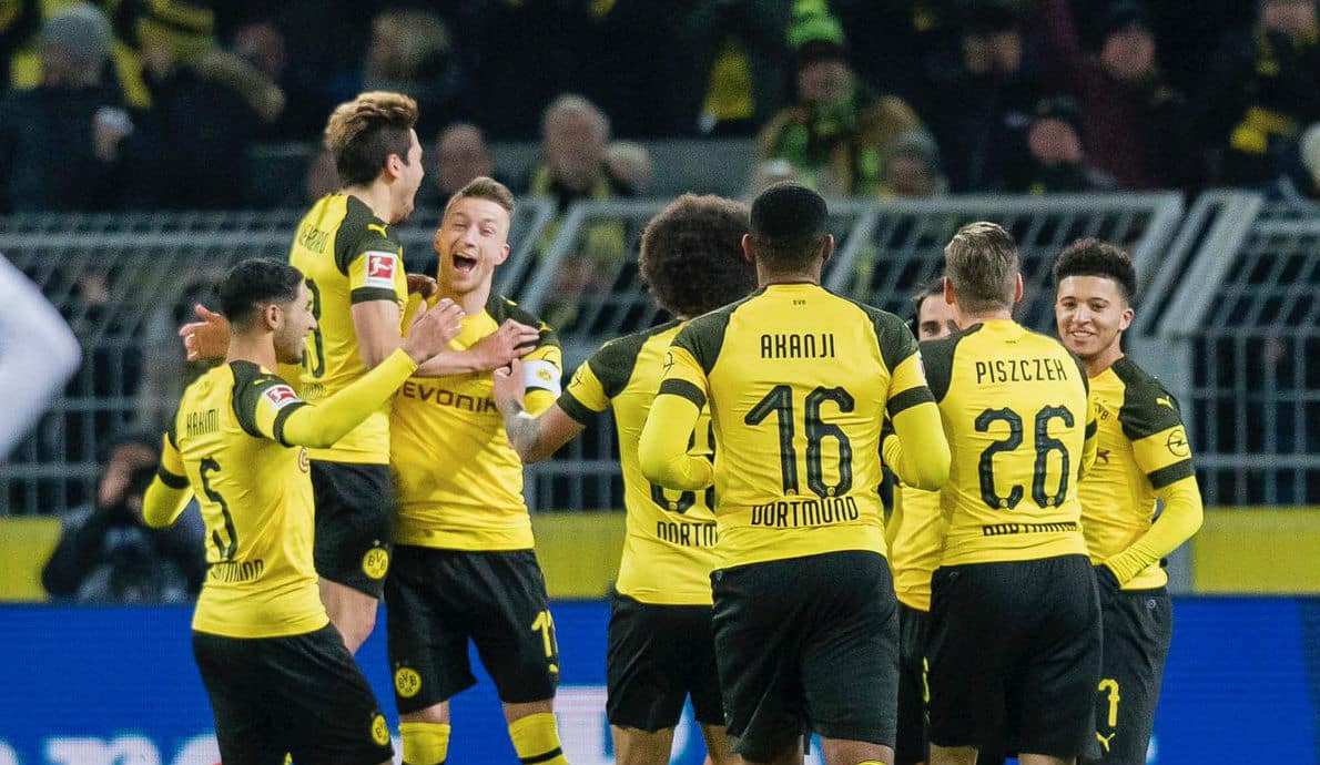 Arrasador neste primeiro turno, o Dortmund j&aacute; garante o &ldquo;t&iacute;tulo de outono&rdquo; da Bundesliga