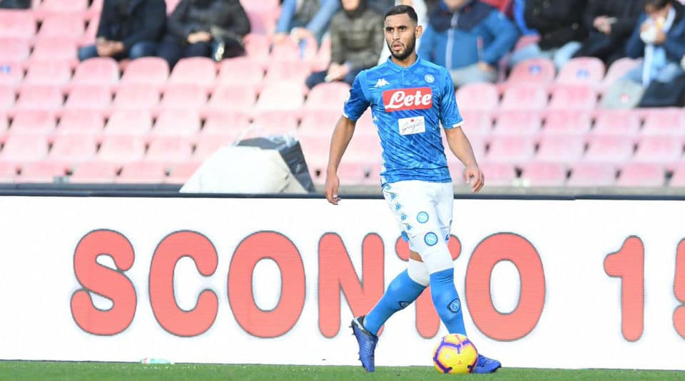 Ap&oacute;s 402 dias sem atuar, Ghoulam voltou ao Napoli oferecendo duas assist&ecirc;ncias