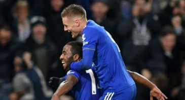 O Leicester buscou uma grande virada, que leva o Man City a despencar um pouco mais