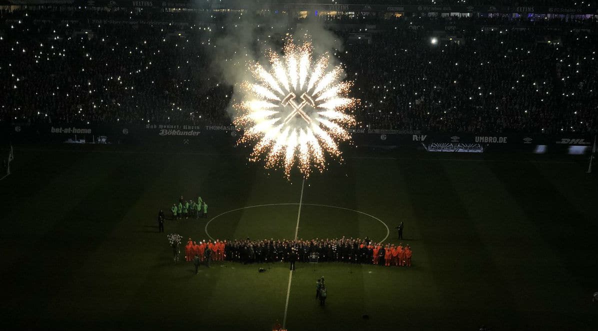 As &uacute;ltimas minas de carv&atilde;o da Alemanha fechar&atilde;o e o Schalke fez uma ode &agrave;quelas que s&atilde;o suas origens