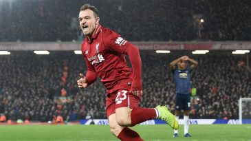 Shaqiri: “Eu me sinto muito feliz no Liverpool, talvez esteja jogando meu melhor futebol”