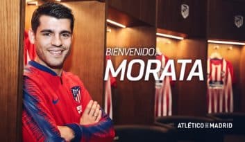 Álvaro Morata volta ao clube que defendeu na base, Atlético de Madrid, em uma aposta dos dois lados