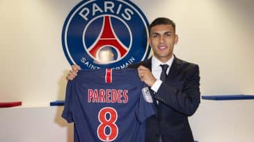 PSG oficializa contratação de Paredes para seu meio-campo, um jogador de talento e irregularidade