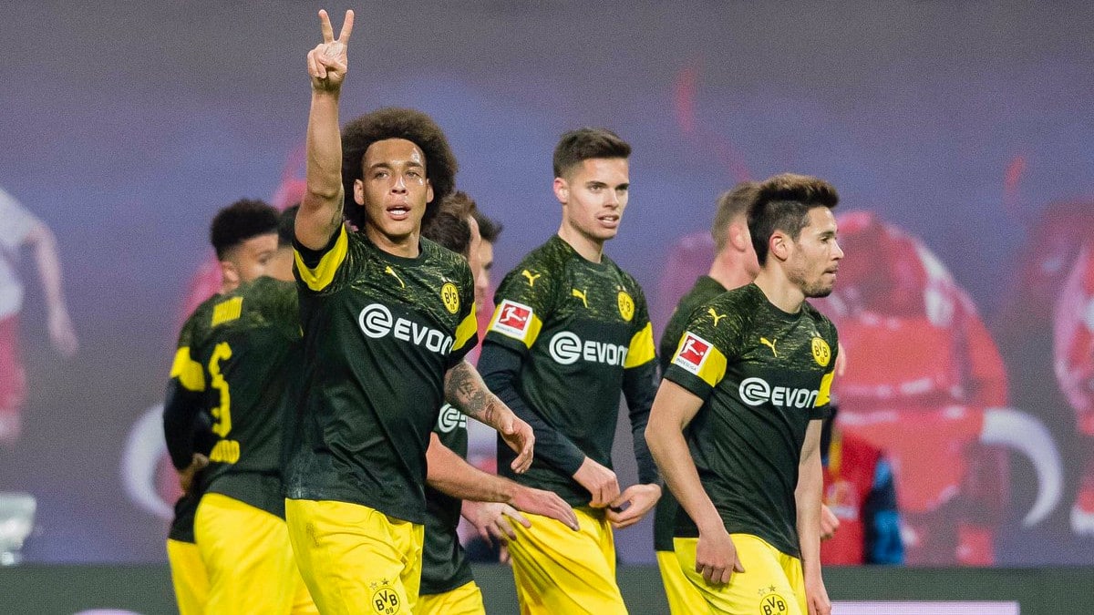Sem Reus, Witsel foi o protagonista do Dortmund na vit&oacute;ria crucial contra RB Leipzig