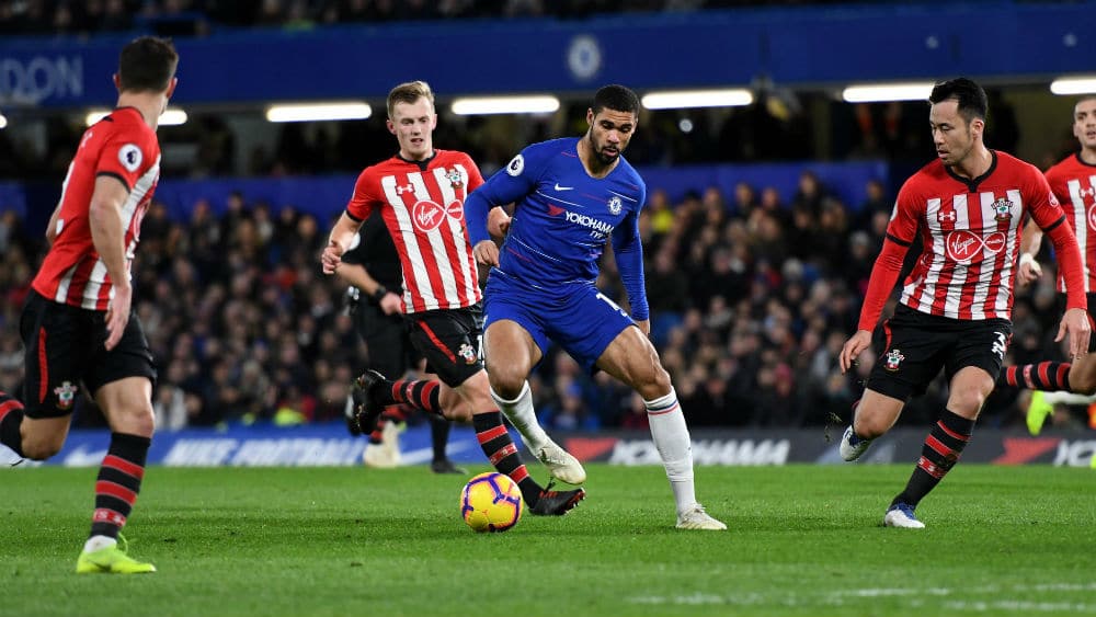 Chelsea n&atilde;o sai do 0 a 0 com o Southampton e preocupa pela falta de gols