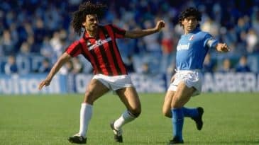 Os jogaços dos anos de ouro, quando Milan e Napoli faziam o grande duelo da Serie A
