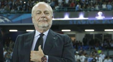“Temos que mudar o orçamento ou o Napoli pode falir”, admite De Laurentiis, dono do clube
